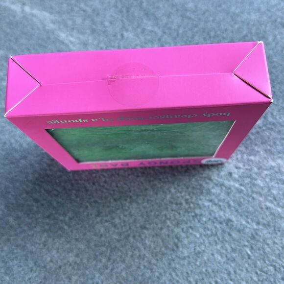 NIB Simply Southern Candy Apple Green Spongy Babe Body Cleanser Soap In Sponge - Picture 4 of 9
